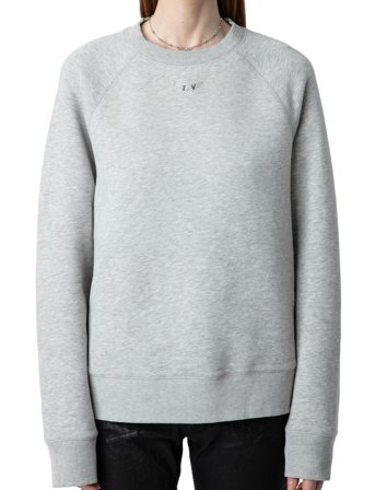 Zadig & Voltaire Upper Pmo Wings Strass - Grey - M