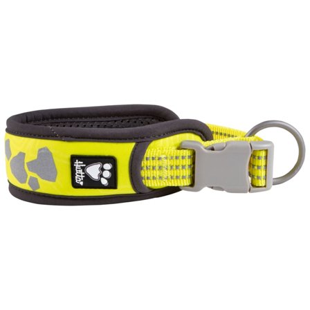 Hurtta Weekend Warrior Collar 45-65 Cm Dog Harnesses & Dog Collars Yellow 45-55/4 cm