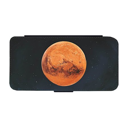 Planeten Mars iPhone 13 Mini Flip Mobilfodral