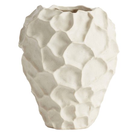 Muubs Soil vas 21,5 cm, vanilj | Inredning > Vaser & Krukor > Vas | Bagaren och Kocken