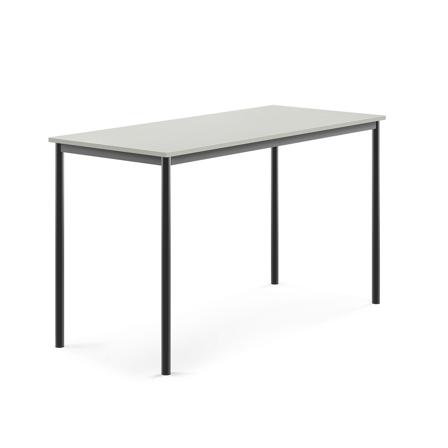 Tisch BORÅS, 1600x700x900 mm, Laminat grau, anthrazit