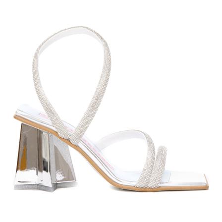 Chiara Ferragni Collection - Sandaler - Vit - Dam - Storlek: 38 Eu, Dam, Storlek: 38 EU