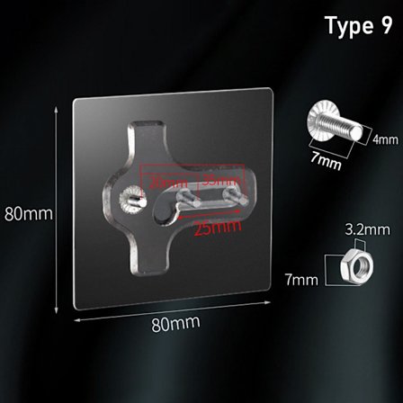 Dobbelthulls skrueklistremerke sporløs spiker 09 09