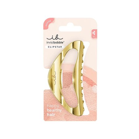 Invisibobble Clipstar Gold Luxe, Hår, Børster & Accessories, Hårbørster
