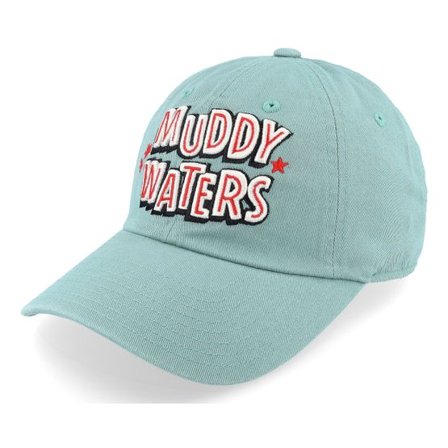 American Needle - Blå unconstructed Keps - Muddy Waters Ballpark Mineral Dad Cap @ Hatstore