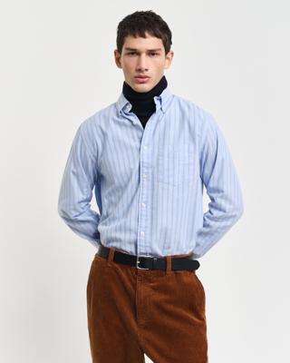 GANT - Regular fit stripet archive oxford skjorte - Herre - XXL