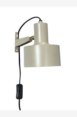 PR Home - Vegglampe Solo 23 cm - Beige - Vegglamper - Fra Homeroom