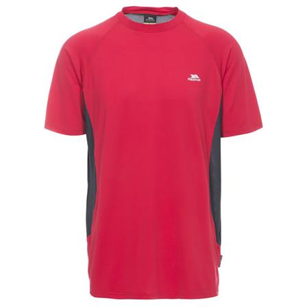 Trespass Herrar Reptia kortärmad snabb torr T-shirt XXS Röd Red XXS zdq