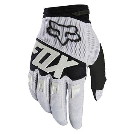 Smarte Handsker Motocross MX BMX Dirt Bike Motorcykelhandsker hvide S