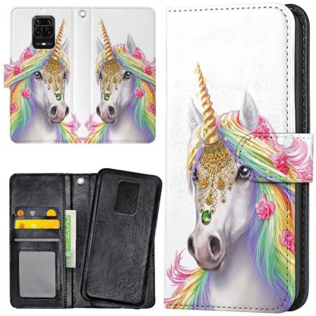 Xiaomi Redmi Note 9 Pro - Plånboksfodral Unicorn/enhörning