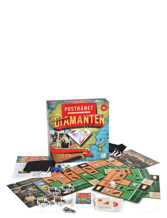 Alga | Den Försvunna Diamanten Postrånet Svensk | SWEDISH