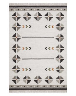 Ullmatta Röllakan Avesta Grå - 160x230 cm - KM Carpets