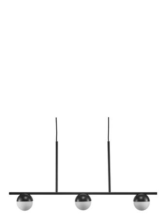 Contina / 3-Pendant Home Lighting Lamps Ceiling Lamps Pendant Lamps Sort Nordlux