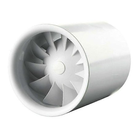 QuietLine stille vifte 125mm 145 til 197 m3/t - Winflex ventilasjon gratis levering TFQ