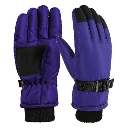 Vinterhansker for barn, snø og ski, kalde værforhold, ungdomshansker for ski