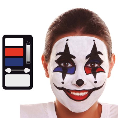 Harlequin Makeup Sæt