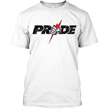 Pride Fighting Championship Pride Fc T-skjorte Herre Kort Erme Bomulls T-skjorte Mote T-skjorte Casual Topper Klær -voksen, 3xl