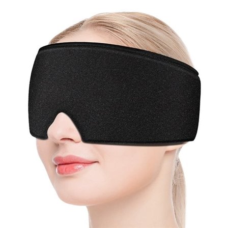 Ögonmask - Värme eller kyla med gelkärna