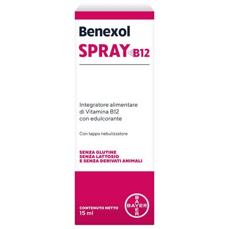 Benexol Spray Integratore alimentare di Vitamina B12 ad Alto