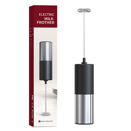 Elektrisk mælkeskummer SORT NO STAND NO STAND