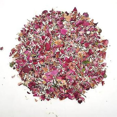 10 pakker naturlig bryllupskonfetti, tørkede blomsterblader, biologisk nedbrytbar rosebladkonfetti, bryllupsfestdekorasjon