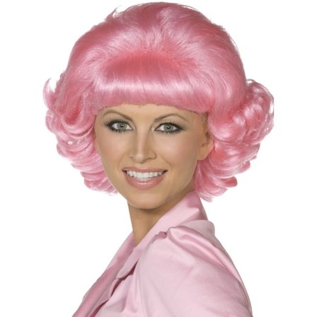 50'er-paryk Grease Frenchy Pink