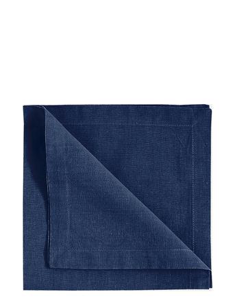 Robert Napkin 4-Pack Home Textiles Kitchen Textiles Napkins Cloth Napkins Sininen LINUM