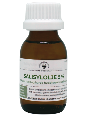 NAF SalisylsyreNAF olje liniment 5%, 60 ml