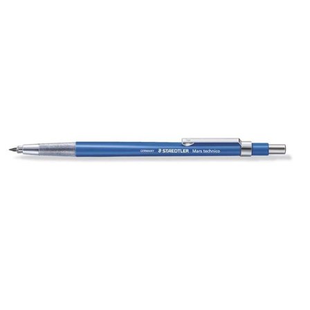 Staedtler Pencil, Staedtler Mars Technico, 780 2MM, sort, 780 C, pakke a 5 stk