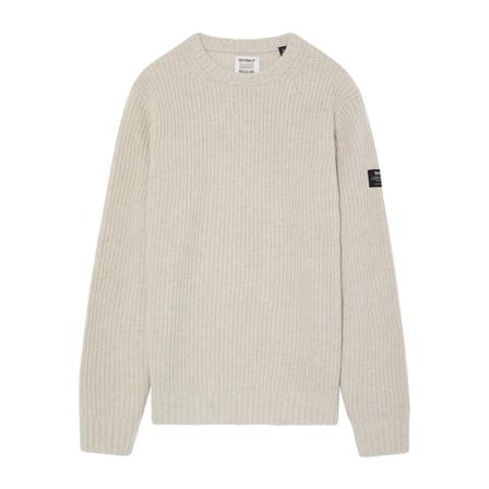 Ecoalf, Round-neck Knitwear Beige, Heren, Maat:M