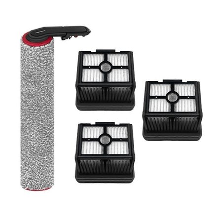 4 st Ersättningsdelar Rullborste HEPA-filter