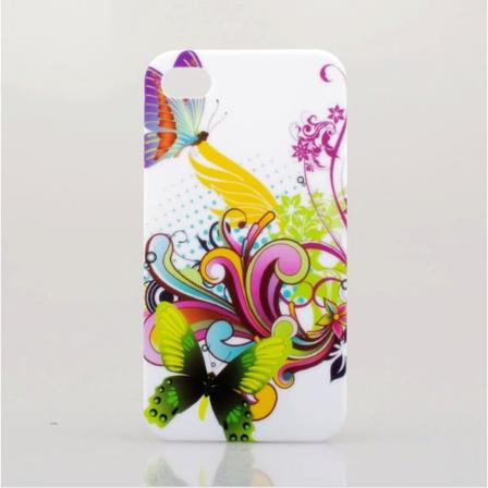 Hårdskal Till Iphone 6/6s (4,7") -"fantasy Grön Fjäril"