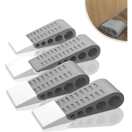 Gummidørstoppere, 4 stk Anti-Skli Heavy Duty Gummi Dør