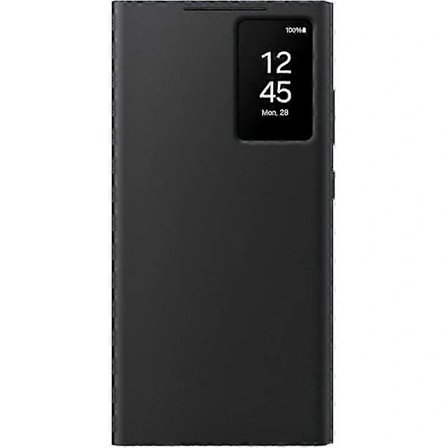 Galaxy S23 Ultra Smart View Pung Etui i Sort