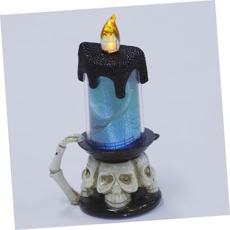 |NN|1 Elektronisk Ljus Bordslampa LED Telampa Ljusstake Dekoration Pumpa LED-lampa LED Halloween Ljus Falska Ljus Burk