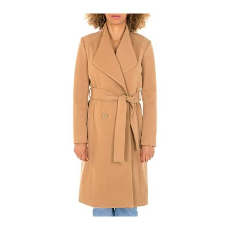 Liu Jo Riemed Jas , Beige , Dames , Maat: L TrenchJass & Mantels