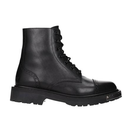 Celine, Ankle Boots Zwart, Heren, Maat:42 1/2 EU,leer