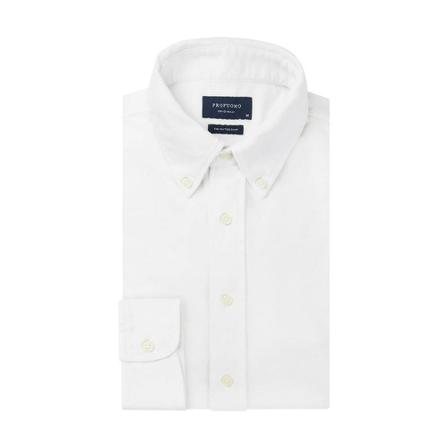 Profuomo Shirt , Wit , Heren , Maat: L