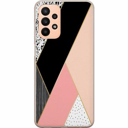 Samsung Galaxy A23 5g Genomskinligt Skal Mönster