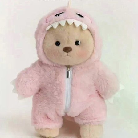 30 cm Høy Kvalitet Håndlaget Bjørn Plysj Leketøy Cosplay Skifte Kjole Klut Jente Klem Kosete Plysjdukke for Kjæreste Julegave 26s