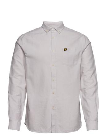 Regular Fit Light Weight Oxford Shirt Paita Rento Casual Liila Lyle & Scott