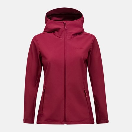 Peak Performance - Explore Softshell Hood Jacket Femme