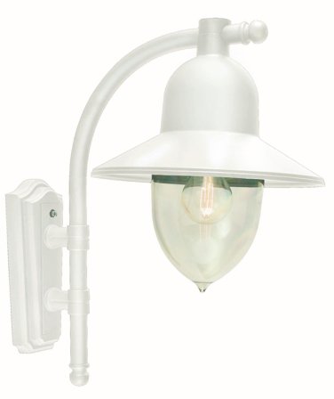 Norlys Como 370 Veggarmatur Hvit, Belysning