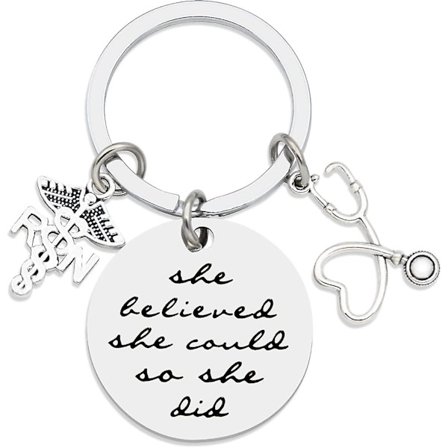 Sygeplejersker til kvinder - Sygeplejerske nøglering til sygeplejeskolestuderende