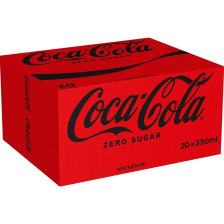 COCA-COLA Dricka ZERO Burk 33 cl - Lyreco - Kök och servering - Dryck - Drickor