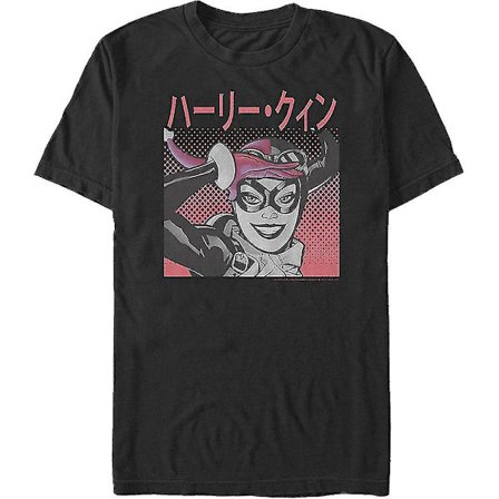 Kanji Harley Quinn DC Comics T-shirt
