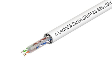 Lanview Cat6a U-UTP Network Cable