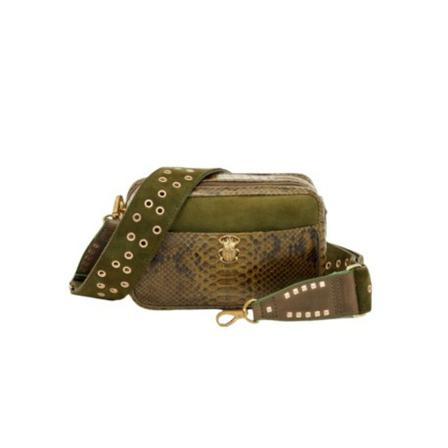 Claris Virot Tas , Groen , Dames , Maat: ONE Size Schoudertassen