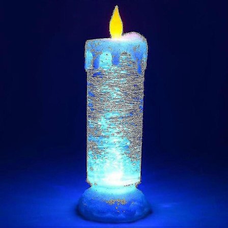 LED Ljus Flamfria Ljus Färgglada RGB Ljus Elektrisk Veke Ljus LED Kristall Ljus