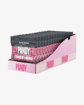 Pändy Candy Strawberry Liquorice - 50g